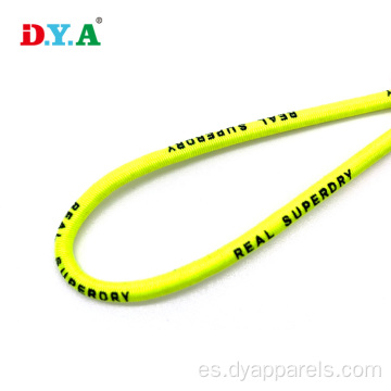 Cadena elástica elástica elástica de cable de cable de 3 mm